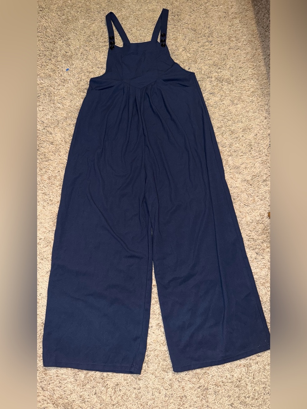 Navy Wide-Leg size large Halara overalls Jumpsuit